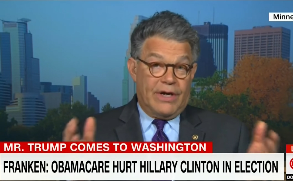 Senator Stuart Smalley Blames ObamaCare Costs on GOP